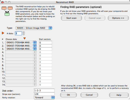 select how many drives