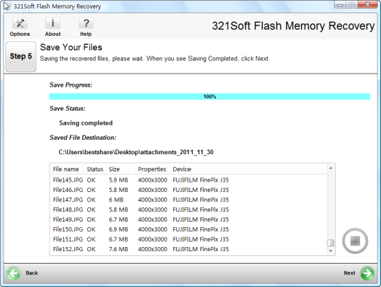 Recover RAW from camera